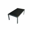 Table basse en verre fumé