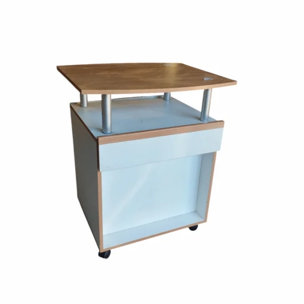 Plan de travail sur roulettes