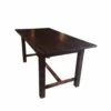 Table en bois massif