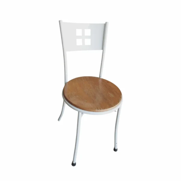 Lot de 2 chaises en métal