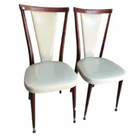 Lot de 2 chaises vintage