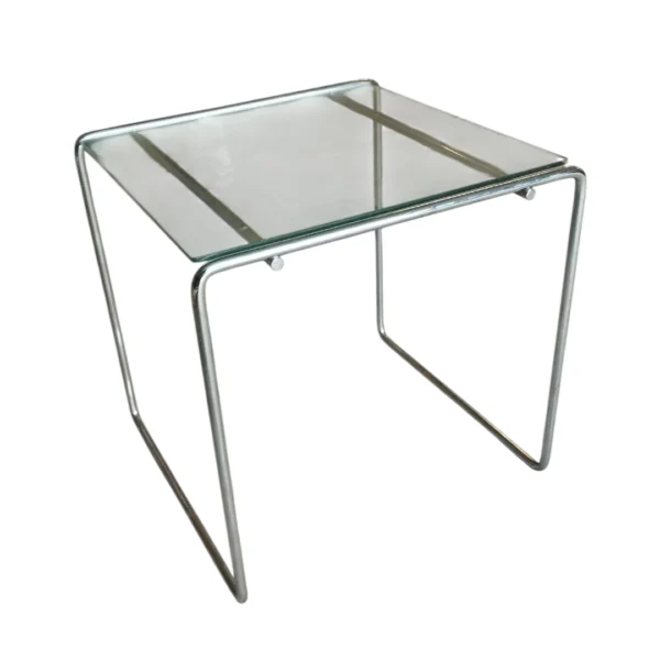 Petite table en verre