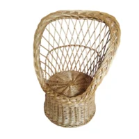 Petit fauteuil en rotin