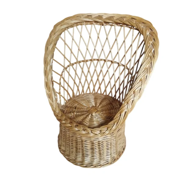 Petit fauteuil en rotin