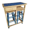 Petite table de cuisine avec tabouret