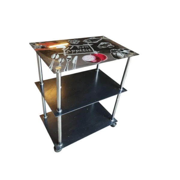 Petite table en verre